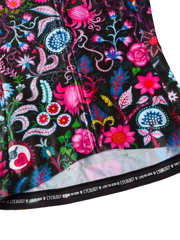 Secret Garden Women's Pro Jersey Black - Image 6