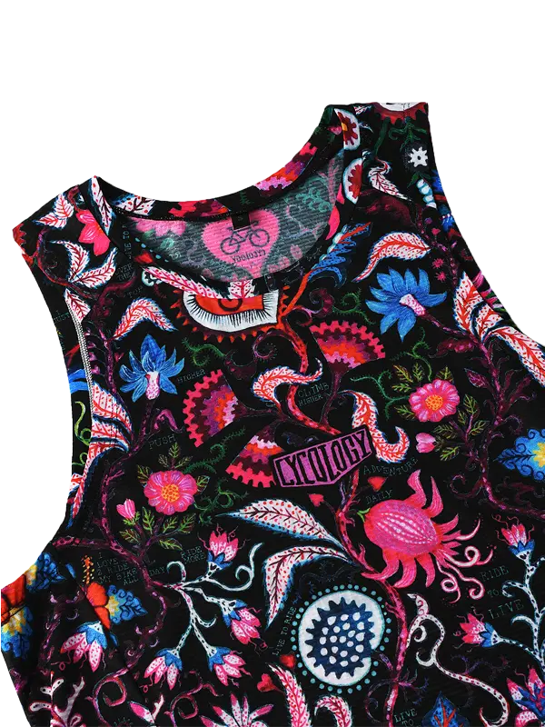 Secret Garden Women's Sleeveless Base Layer Black - Image 3