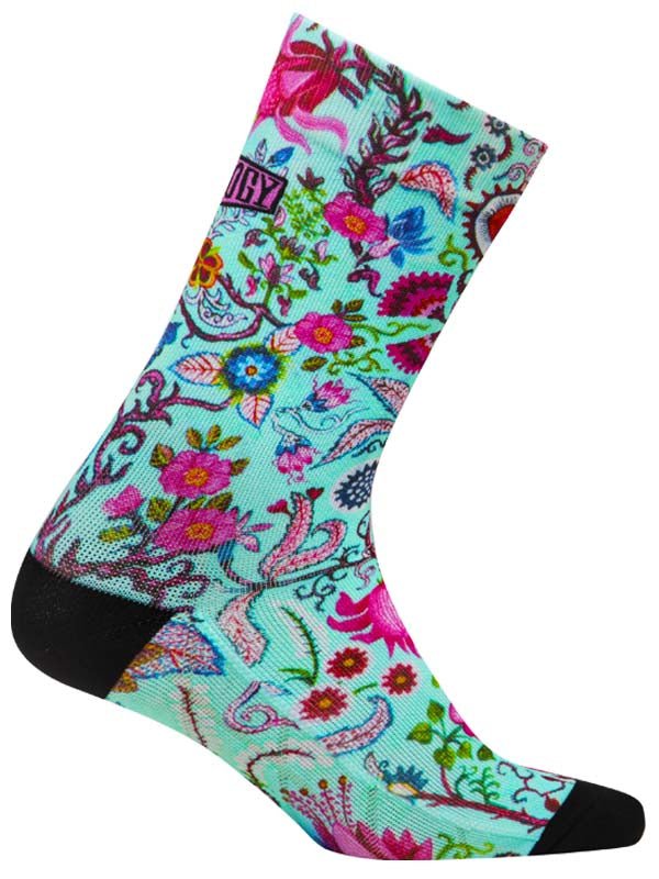 Secret Garden Cycling Socks - Image 3