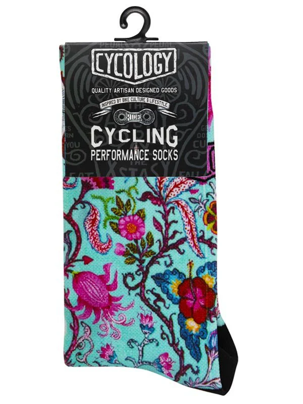 Secret Garden Cycling Socks - Image 5