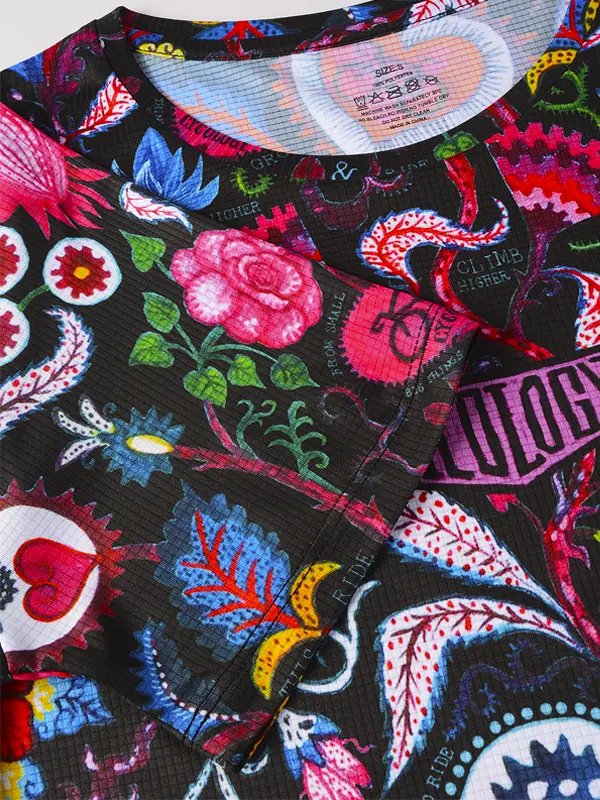 Secret Garden Women's Technical T-Shirt Black - Image 4