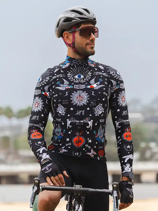Tattoo Men's Winter Long Sleeve Jersey - Image 3