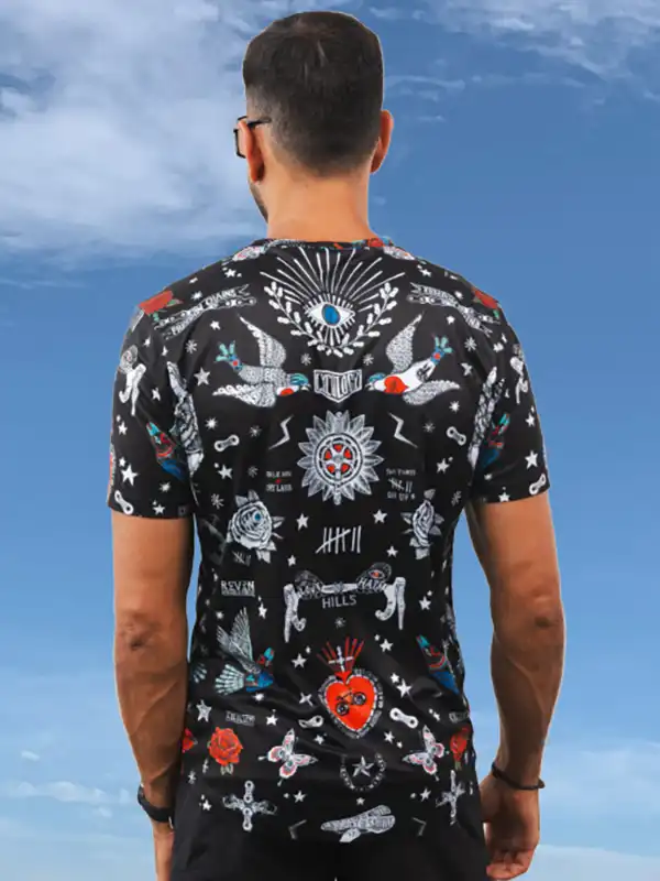 Tattoo Men's Technical T-Shirt - Image 4