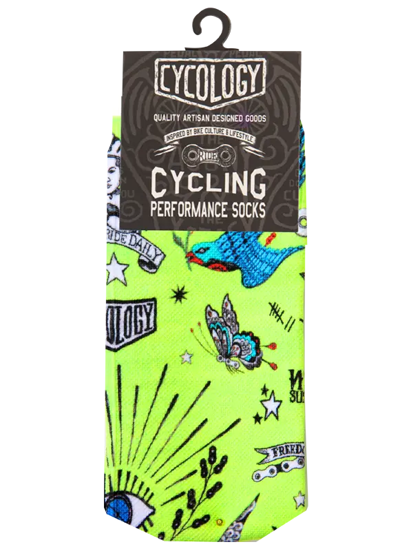 Tattoo Cycling Socks - Image 5