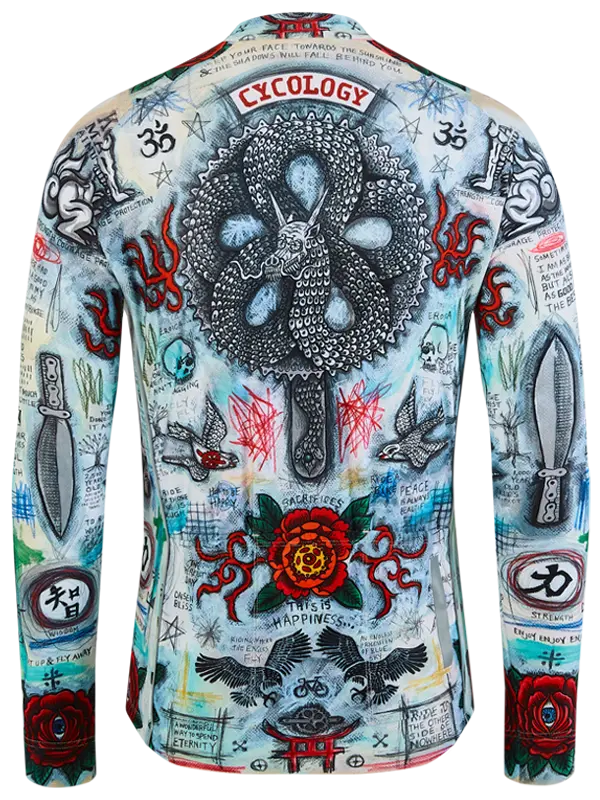 Temple Men's Winter Long Sleeve Jersey - Image 2