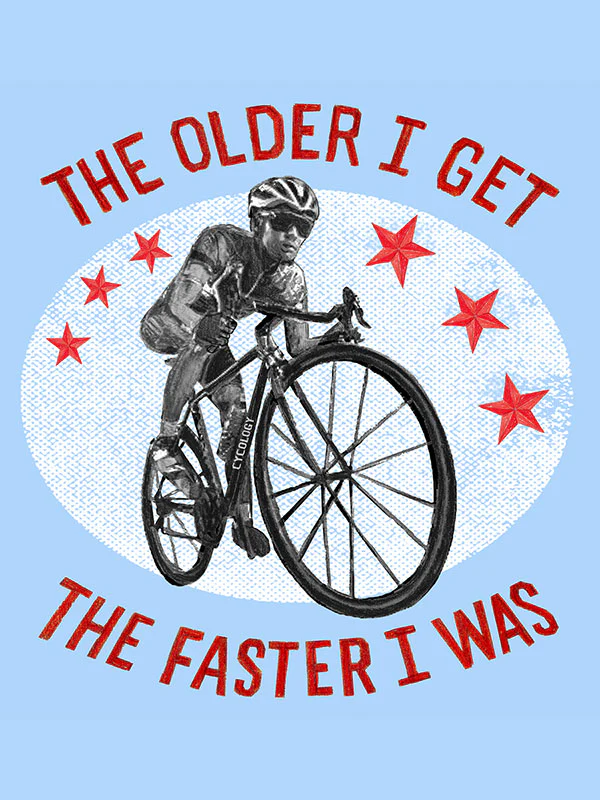 The Faster I Was Men's T-shirt Denim - Image 2