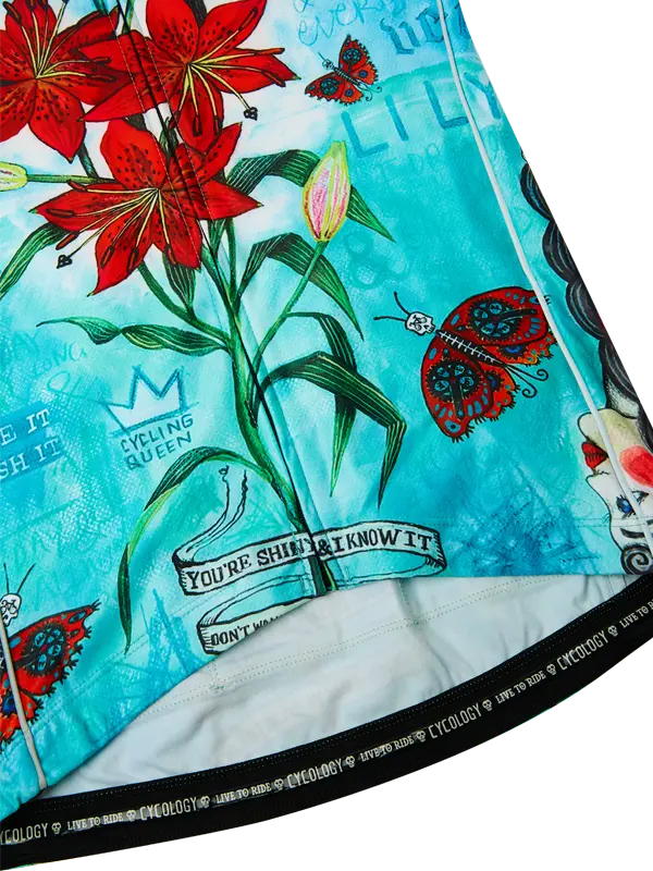 Tiger Lily Women's Winter Long Sleeve Jersey - Image 6