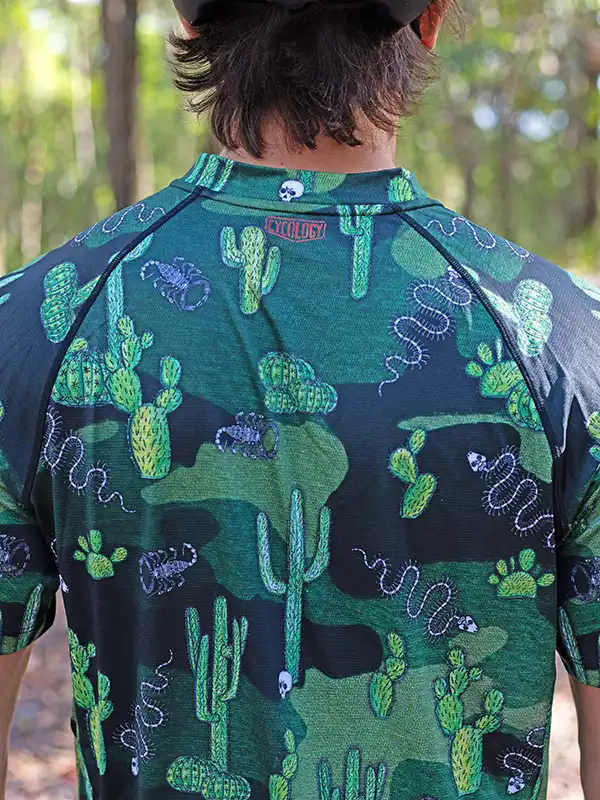 Totally Cactus Men's MTB Jersey - Image 4