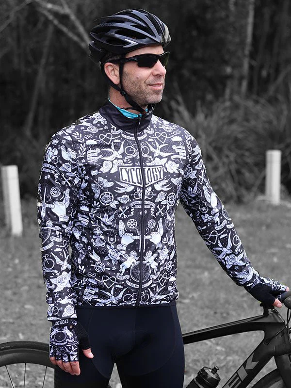 Velo Tattoo Men's Lightweight Windproof Jacket - Image 5