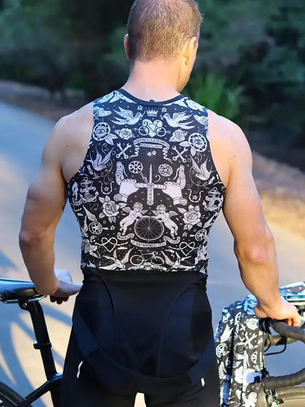 Velo Tattoo Men's Sleeveless Base Layer - Image 4