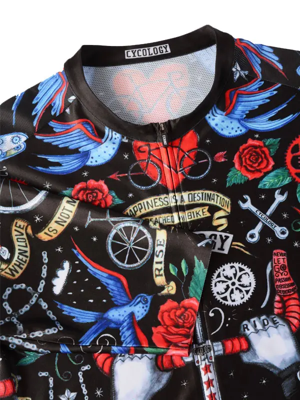 Velo Tattoo OG Men's Pro Jersey - Image 5
